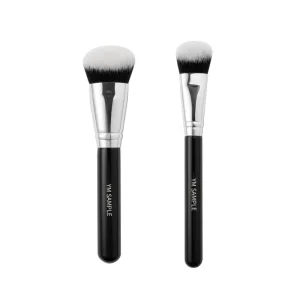 Custom Angled Single Makeup Brush for Foundation & Contour Vegan Makeup Brushes
