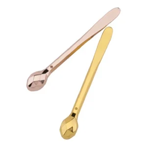 Custom Beauty Tool Face Cream Spoon Metal Cosmetic Spatula Facial Cream Mixing Spatulas