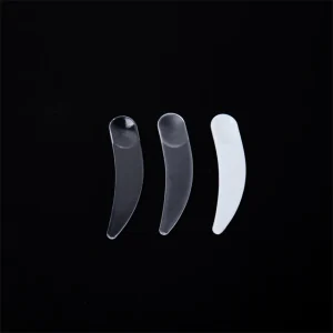 Custom Color Print Logo Plastic Facial Spoon Mini Skin Care Frosting Cosmetic Spatula