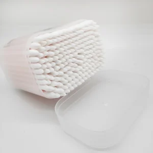 Custom High Quality Organic Cotton Buds Double Head Eco Friendly Reusable Recyclable Paper Stick Personal Care