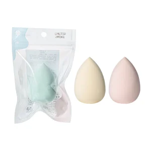 Custom Latex Free Make up Water Drop Blender Sponge A79944 Dry Wet Use Powder Foundation Blending Beauty Sponge Egg