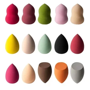Custom Latex Free Material Cosmetic Sponge Custom Logo Makeup Sponge