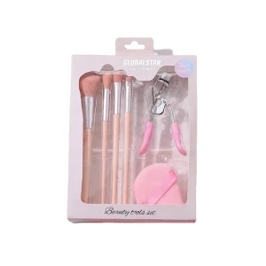 Custom Logo 10pcs Makeup Brushes Set Kit Cosmetics Tools Makeup Brush Sponge Puff Kit for Makeup