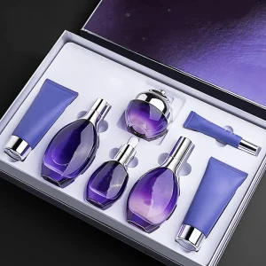 Custom Logo Clear PVC Plastic Folding Cosmetic Gift Boxes Recyclable Eco Friendly Packaging for Custom Size Square Shape Makeup