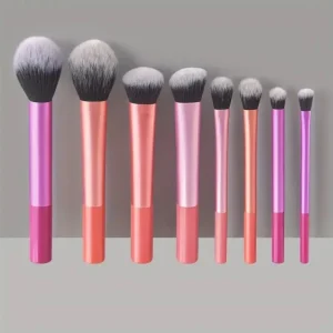 Custom Logo Colorful Makeup Brushes Private Label Luxury Professional Makeup Brush Set