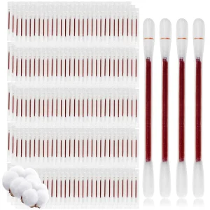 Custom Logo Disposable Iodophor Cotton Bud Povidone Iodine Liquid Filled Cotton Swabs