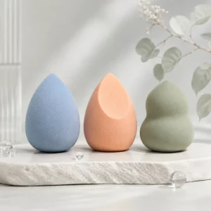 Custom Logo Eco Friendly Soft Non Latex Free Beauty Sponge Egg Blender Puff Makeup Sponge