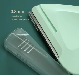 Custom Logo Eyebrow Trimmer Safety Mini Portable Eyebrow Razor for Woman Beauty Tool Eyebrow Knife