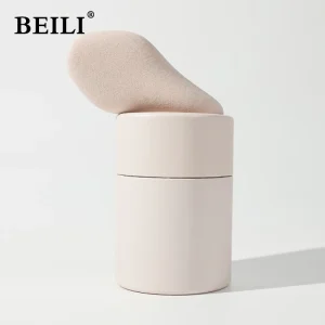 Custom Logo Hot Pink Hydrophilic Eco Friendly Washable Super Soft Makeup Blender Latex Free Square Triangle Facial Cosmetics