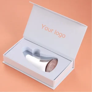 Custom Logo Jade Roller Facial Massager Small Acupoint Scraper Lifting Gua Sha Beauty Stick Targeted Scraping Board