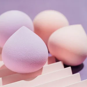 Custom Logo Marshmallow Makeup Sponge Super Soft Peach Sponge Puff Foundation Powder Makeup Sponge with Box