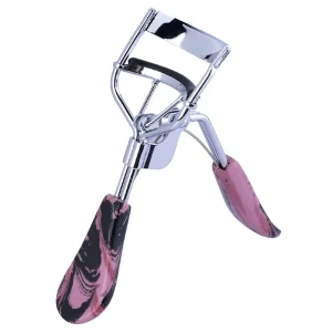 Custom Logo Portable Beauty Stainless Steel Eyelash Curler with Comfort Handle False Eyelash Tool