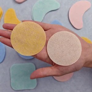 Custom Logo Soft Cotton Pads Natural Cosmetic Cotton Pads for Toner Gentle Facial Pads Factory Supply