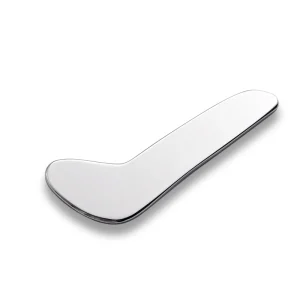 Custom Logo Stainless Steel Fitness Body Gua Sha Board Terahertz Scraping Massage Tool