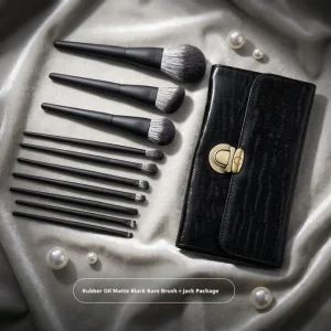Custom Logo Supported Makeup Brushes Pack Multipurpose Face Eye Cosmetic Set For Brand And Retail Sales