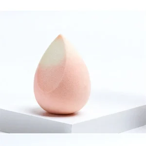 Custom Logo Thermochromic Pink Makeup Sponge Blender Latex Free Soft Face Cosmetic Puffs Powder Liquid Facial Makeup Sponge