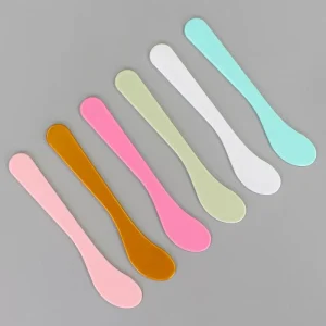 Custom Logo Thickened Mask Stick 15.5CM Skin Care Beauty Makeup Tool Mask Mixing Stick Spoon for Cosmetic Cream