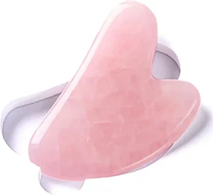 Custom Massage Guasha Packaging Natural Heart Shape Different Color Gua Sha Scraping Board