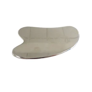Custom Muscle Scraping Gua Sha Board Beauty Face Neck Body Therapy Stainless Steel Massage Tool for Guasha