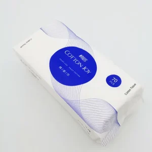 Custom Printed Disposable Cotton Biodegradable Eco Friendly Face Towels Facial Cloths Skincare Makeup Remover Cleansing 80 Count