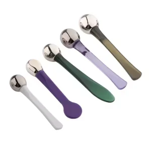 Custom Private Label Mini Cosmetic Spatula Scoop Makeup Facial Cream Eye Massage Spoon Stick Tool Massage Products