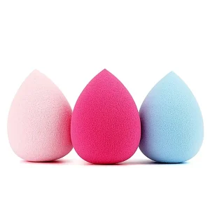Custom Private Logo Printed Non Latex Makeup Sponge Beauty Sponge Blender Facial Cosmetic Makeup Sponge Blender
