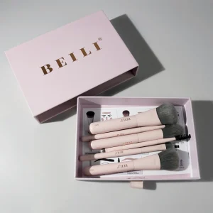 Custom Short Handle Mini Facial Blush Brush Spa Foundation Single Makeup Brushes