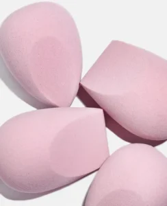 Custom logo Eco Friendly Makeup Sponge Microfiber Flat Soft Makeup Blender Sponge Set Non Latex Free Makeup Sponge