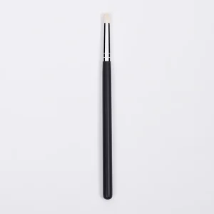 Custom logo Goat Hair Eye Shadow Brushes Mini Fluffy Eye Blending Brush Single Makeup Crease Brush