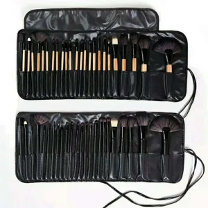 Customizable 24 Pcs Professional Makeup Brush Eyeshadow Foundation Powder Cosmetic Tools Makeup Brush Set Kit