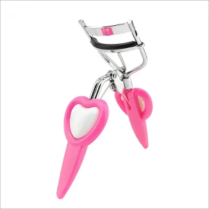Customizable Beauty Tool Personalized Heated Eyelash Curler Carbon Steel Material PP Handle