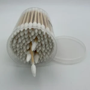 Customizable Cotton Buds with Eco Friendly Bamboo Stick