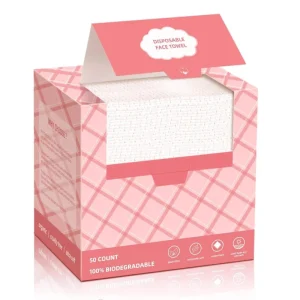 Customizable Disposable 100% Viscose Cotton Tissues Thickened Nonwoven Face Towel Dry Wipes for Travel Beauty Makeup Removal