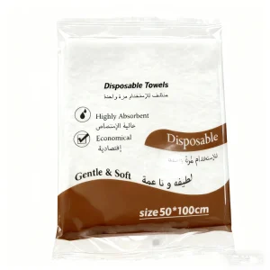 Customizable Disposable Bath Towels One Time Use Non Woven Face Hair Towels for Travel Hotel Salon Massage Shop Face Towels
