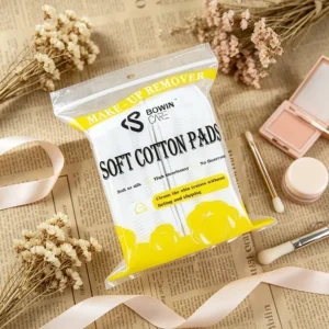 Customizable Disposable Cotton Pads Ultra Soft Absorbent Cotton Pads for Makeup Removal Toner Application & Nail Polish Remover