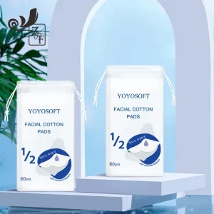 Customizable Disposable Water Saving Cotton Pads Skin Friendly Facial Cotton Pads