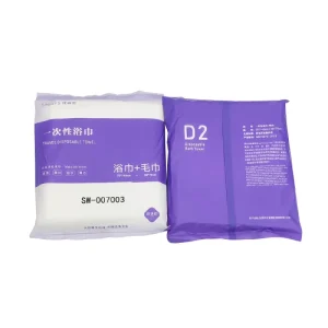 Customizable Large 70*140 Quick Dry Wood Pulp Cleaning Disposable Face Bath Towel Set for Hotel Beauty Salon Travel Spa Skincare