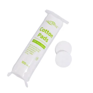 Customizable Oem Factory Cosmetic Disposable Organic Natural Remover Make up Cotton Face Pads