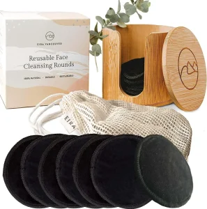 Customization Washable Eco Friendly Natural Reusable Facial Cleansing Cotton Rounds Bamboo Organic Makeup Remover Pads