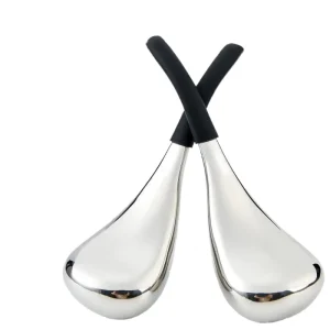 Customize Logo Stainless Steel Facial & Body Cold Massage Spoon Handheld Cooling Cryo Sticks Face Skin Beauty CE Certified