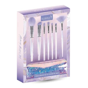 Customized 7Pcs New Makeup Tools for Powder and Cream Cosmetics High Quality Beauty Makeup Brush Set