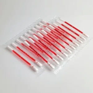 Customized Beauty Personal Care Lipstick Makeup Cotton Bud Swabs Stick