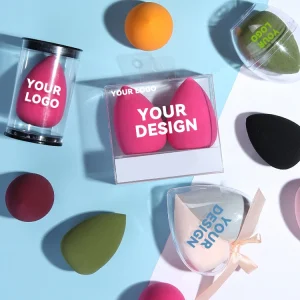Customized Color Shape Foundation Beauty Egg Makeup Sponges Blender Latex Free Single Makeup Sponge YF137