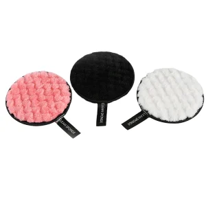 Customized Colorful Velvet Sponge Makeup Remover Pad Beauty Sponge Face Washing Sponge Brush Fashion