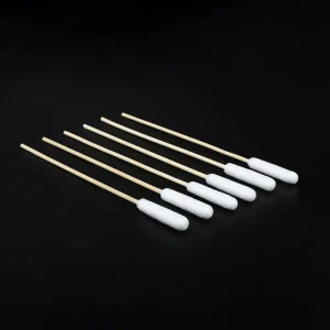 Customized Disposable Cotton Swabs Long Sticks Q tips Large Head Bamboo Cotton Bud for Pet
