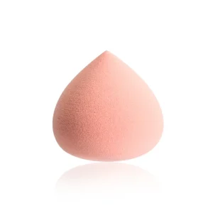 Customized Laser Logo Ultra Soft Latex Free Peach Shape Makeup Sponge Washable Makeup Blender for Female