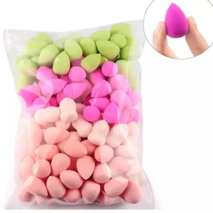 Customized Latex Free Mini Eyeshadow Makeup Sponge Applicator Hydrophilic Polyurethane Eye Shadow Blending Sponges