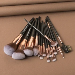 Customized Logo 15pcs 10pcs Makeup Brushes Kit Facial Foundation Brush Makeup Brush Set With Packaging
