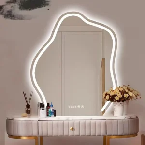 Customized Logo Acceptable Make up Led Vanity Makeup Mirror With Light