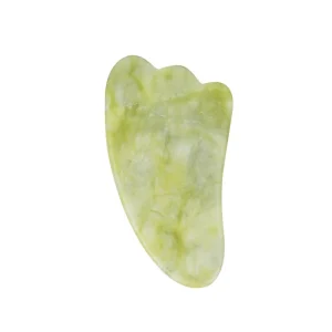 Customized Natural Xiuyan Jade Scraping Board for Facial and Body Massage Effective Lifting Surface Gua Sha Stone